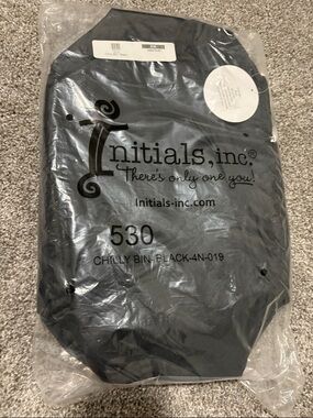 Initials, Inc. Black Chilly Bin Soft Cooler